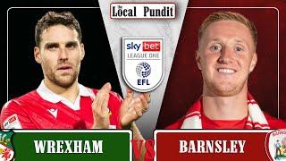 WREXHAM v BARNSLEY | LIVE WATCH ALONG FROM THE COSM LA | EFL League One | Match Day #19