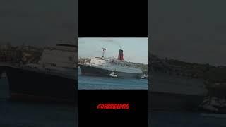 Queen Elizabeth (ii) edit #oceanliner #ships #qe2 #fypシ #boats #maratime #cruiseship #cunard