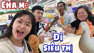 Bắt Tại Trận Cha Mẹ Tình Tứ Nắm Tay Nhau Trong Siêu Thị. Bim Bim Ghen Tỵ