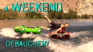 DEBAUCHERY on the Lake, Wakeboarding & Tube Wars