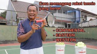 Cara pegangan dan penggunaan grip raket tennis | PENTING!! untuk pemula