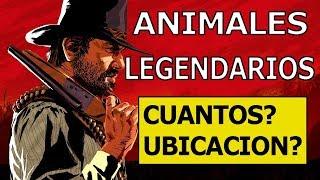 CUÁNTOS ANIMALES LEGENDARIOS hay en RED DEAD REDEMPTION 2? 