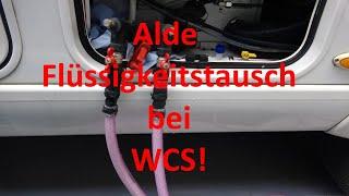 WCS Goch: Alde Flüssigkeitstausch bei WCS!