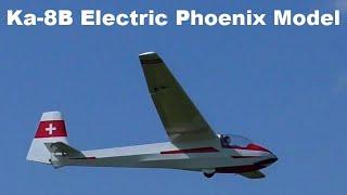 Schleicher Ka-8B Electric Phoenix Model | scale RC glider | MAIDEN FLIGHT | Dub 2020