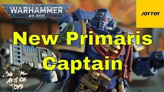 Warhammer 40k new Primaris Captain with Power Sword & Plasma Pistol. 1:18 scale Joytoy action figure