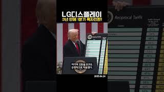 LG디스플레이 3년 만에 1분기 흑자전환! (20250424)