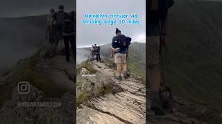 Epic Climb up Helvellyn via Striding Edge | Scrambling with Our Brave Border Terrier!