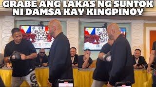 DAMSA PINATIKIM NG SUNTOK SI KINGPINOY