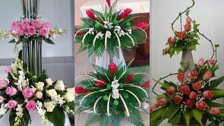 Ikebana Japanese fresh flower decoration ideas