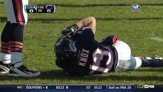 Johnny Knox's Neck Injury vs Seahawks (Career Ending) - 2011 Week 15