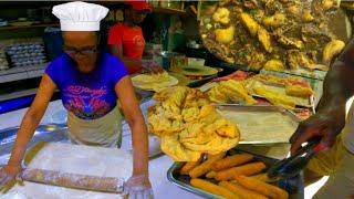 Guyanese Roti, Dhal Puri & Chicken Curry Shop Restaurant Owner Day in Life in Guyana