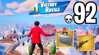 92 Elimination Solo vs Squads WINS Full Gameplay (Fortnite Chapter 5 Season 1)!