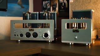 Tubes are lit, drink is poured. CAYIN HA300 MK II TUBE AMPLIFIER REVIEW. featuring  ELROGS..