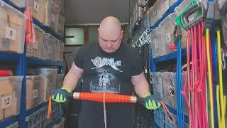 Haoying MAXYONLY 140kg Orange - Mein erster Biegeversuch mit dem Power-Twister