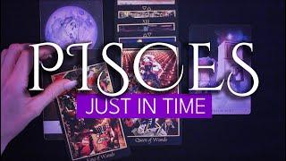 PISCES TAROT READING | "POWER COUPLE VIBES!" JUST IN TIME!