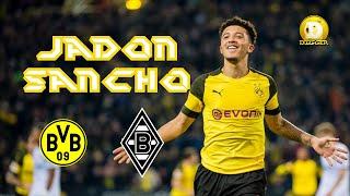 Jadon Sancho vs Borussia Mönchengladbach ● Touch, Skills ● Bundesliga 34 Round ● 18/05/2019