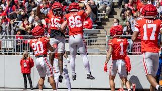 Ohio State 2025 Full Spring Game no huddle | All The Plays | Scarlet - 50 Gray - 31