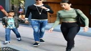 Cristiano Ronal and grilfriend  Georgina Rodriguez in Madrid doing shopping highlights complete