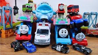 thomas the tank engine , koleksi kereta unik mobil awesome