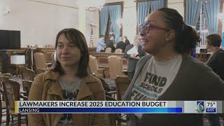 Michigan lawmakers increase 2025 education budget