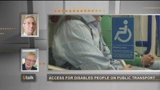 euronews U talk - Access for disabled people on public transport across the EU