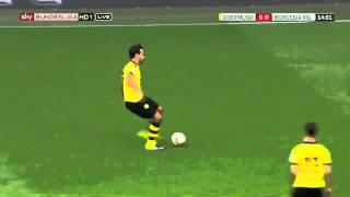 Mats Hummels penetrating pass to create Dortmund goal