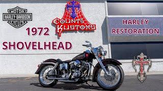Count’s Kustoms Reveals a 1972 Harley-Davidson Shovelhead