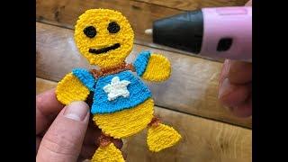 3D ручка рисую Buddy Antistress. Kick the Buddy. DIY