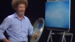 Bob Ross - The Joy of Painting - Beat the devil out of it!