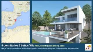 5 dormitorios 6 baños Villa se Vende en Altea, Alicante (Costa Blanca), Spain