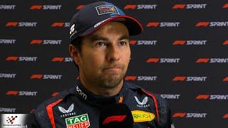 Sergio Perez: We got caught out by the conditions | Sprint Quali Interview 2024 Sao Paulo GP