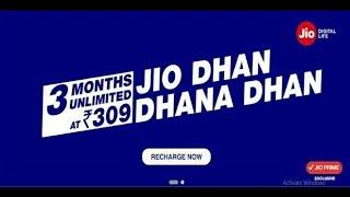 Jio Launched Dhan Dhana Dhan Offer