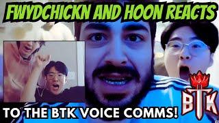 NACT Champions FwydChickn and Hoon Reacts To The NACT Finals - BTK Voice Comms! MIC CHECK!