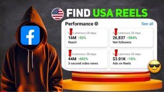 How to find USA reels on facebook and earn $3000  copy paste.........#copyright #shorts