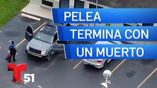 Pelea termina en mortal tiroteo en Miami-Dade