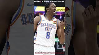 Thunder One Win #breakingnews #visaready #currentaffairs #breakingnewstoday #news #motivation