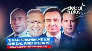 "E KAPI SHISHEN ME UJË DHE DAL PREJ STUDIOS"/ DEBAT I ASHPËR PËR ZGJEDHJET 2025 - Debat Plus