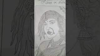 Sketch of women #youtube #youtubeshorts #ytindiashorts