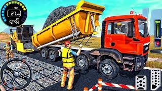 Highway City Road Builder Construction 2025 - Excavator Loading Simulator 3D - Android GamePlay