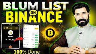 Blum Listing on Binance | Blum Airdrop | Blum Withdraw | Blum Update | Crypto News Update| Albarizon