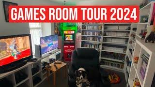 Games Room Tour 2024 #gamesroom #gamer #gamergirl #fgc #retrogames