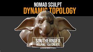 Nomad Sculpting App – Dynamic Topology in Nomad