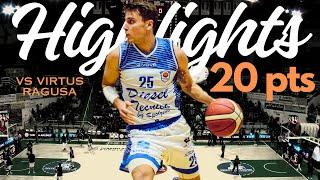 Juozas Balciunas highlights vs Virtus Ragusa