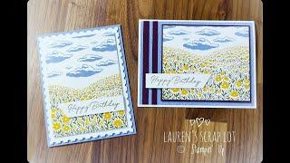 Fields In Bloom Card Duo