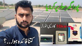 10kw Local Desi Inverter | Pora Ghar Soler Pr Kr Dya | 10kw Inverter | 10kw Module Desi Inverter