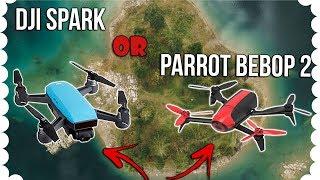 DJi Spark vs Parrot Bebop 2: An HONEST Review (2018)