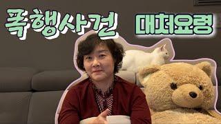 폭행사건 대처요령