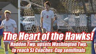 Haddon Twp. 3 Washington Twp. 2 | Boys Soccer | SJ Coaches' Cup Quarterfinal | Cam Rodman Goal!