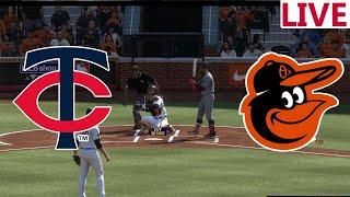 LIVE Minnesota Twins  vs Baltimore Orioles/Baseball spring Training / Mlb Envivo/MLB THE SHOW