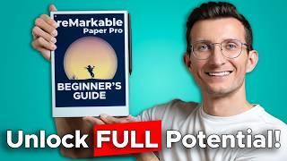 How to use reMarkable Paper Pro: Complete Beginner's Guide